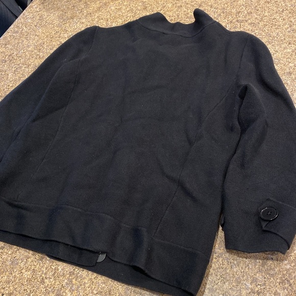 Talbots Black Sweater Petites Small - Picture 10 of 15